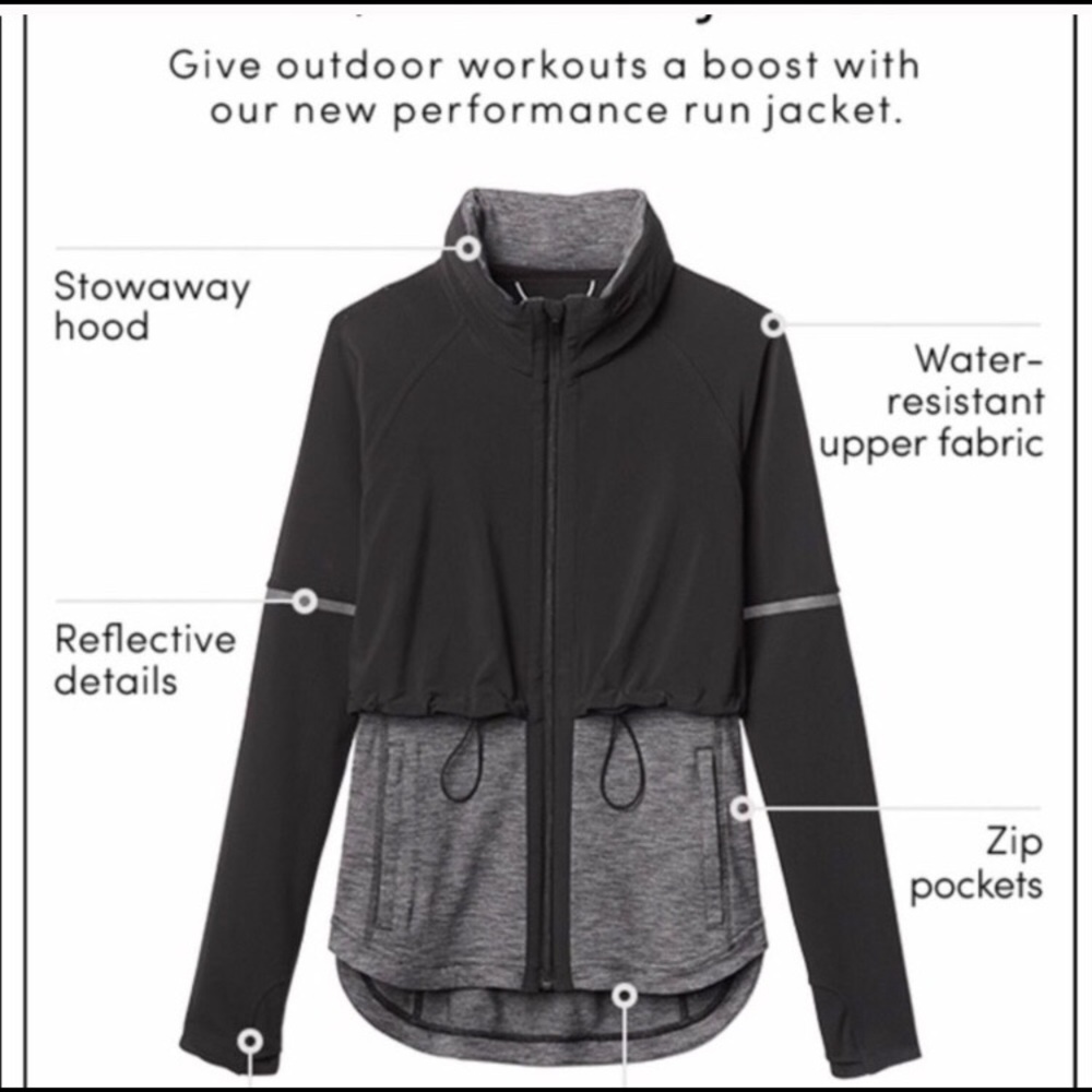 Athleta Quick Step Runners Reflective Jacket - image 5